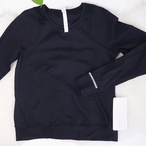NWT LULULEMON SZ 4 Reflective Running LS Shirt T